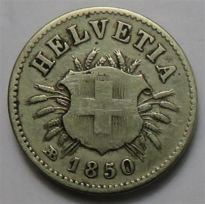 Schweiz (ca. 34 Stk., davon 7AR) - Münzen und Medaillen