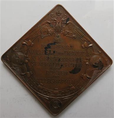 Wilhelm Freiherr von Dewez 1826-1896 - Mince a medaile