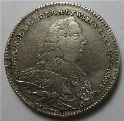 Würzburg, Bm. Adam Friedrich von Seinsheim 1754-1779 - Monete e medaglie