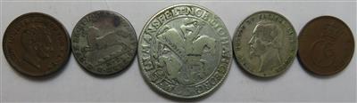 Altdeutschland (ca. 47 Stk., davon ca. 13 AR/BIL) - Münzen und Medaillen