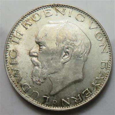 Bayern, Ludwig III. 1913-1918 - Coins and medals