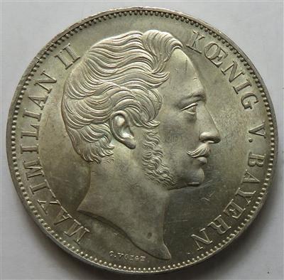 Bayern, Maximilian II. 1848-1864 - Monete e medaglie