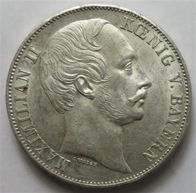 Bayern, Maximilian II. 1848-1864 - Monete e medaglie