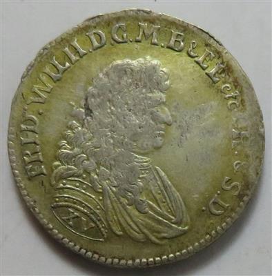 Brandenburg-Preussen Friedrich Wilhelm 1640-1688 - Mince a medaile