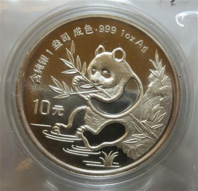 China- Panda - Monete e medaglie