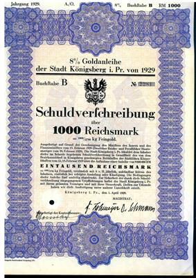 Deutsche Wertpapiere (ca. 40 Stk.) - Coins and medals