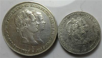Franz Josef I. (2 Stk. AR) - Mince a medaile