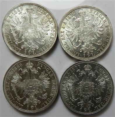 Franz Josef I. (ca. 21 Stk. AR) - Coins and medals