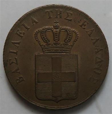 Griechenland, Otto von Bayern 1832-1863 - Monete e medaglie