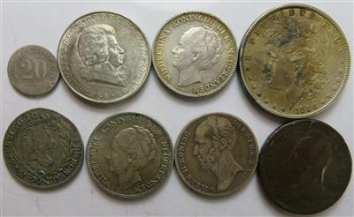 International (6 Stk., davon 5 AR) - Münzen und Medaillen