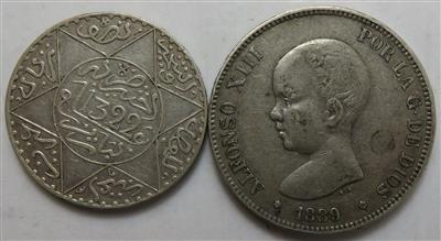International (ca. 22 Stk., davon ca. 13 AR) - Coins and medals