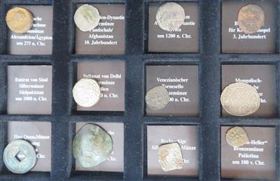 Münzen der Seidenstraße (11 Stk.) - Mince a medaile