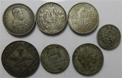 Österreich / International (ca. 42 Stk., davon ca. 31 AR) - Münzen und Medaillen