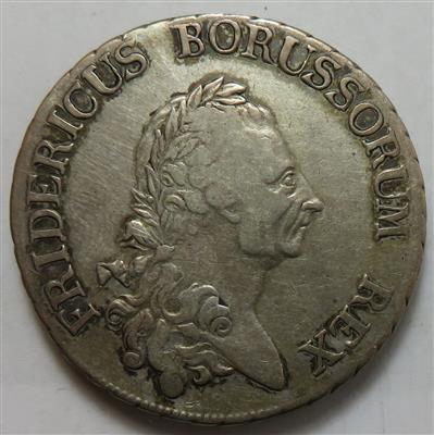 Preussen, Friedrich II. 1740-1786 - Mince a medaile