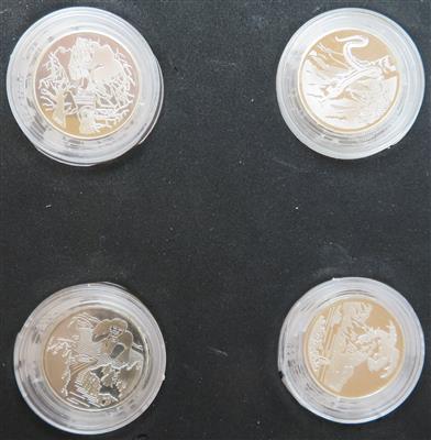 Schweiz, (ca. 33 Stk.) - Münzen und Medaillen