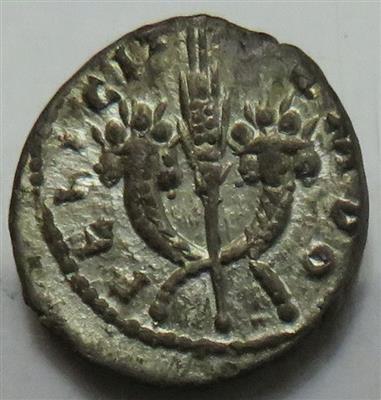 Septimius Severus und Julia Domna (5 Stk. AR Denare) - Coins and medals