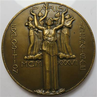 Weltausstellung Paris 1937 - Mince a medaile