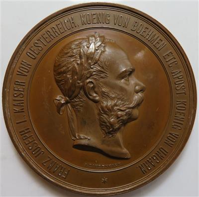 Wien, Franz Josef I., Weltausstellung 1873 - Münzen und Medaillen
