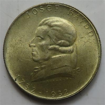 1. Republik, Doppelschillinge(10 Stück AR) - Coins and medals