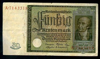 50 Rentenmark 1934 - Münzen und Medaillen