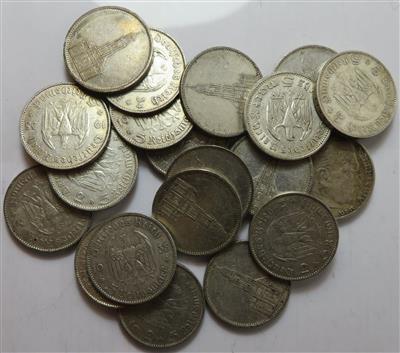 Deutsches Reich (ca. 20 Stück AR) - Coins and medals