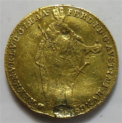 Ferdinand I. GOLD - Coins and medals