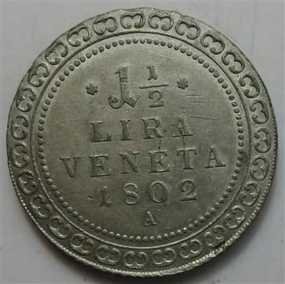 Franz II. Venetien - Münzen und Medaillen