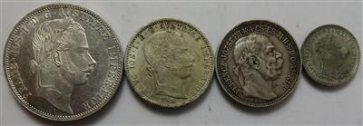 Franz Josef I. (4 Stück AR) - Coins and medals