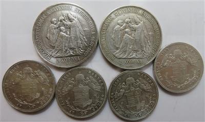 Franz Josef I., Ungarn - Coins and medals