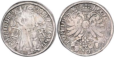 Friedberg, Hans Eitel Diede zum Fürstenstein 1671-1685 - Coins and medals