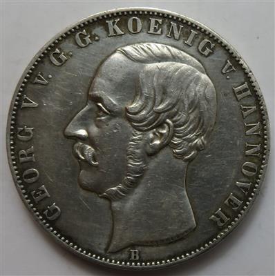 Hannover, Georg V. 1851-1866 - Monete e medaglie