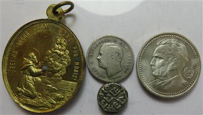 International (ca. 15 Stück, davon 5 AR) - Münzen und Medaillen