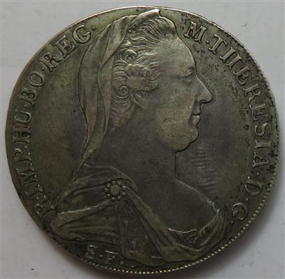 Maria Theresia nach 1780 - Münzen und Medaillen