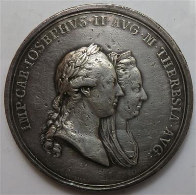 Maria Theresia und Josef II. - Mince a medaile