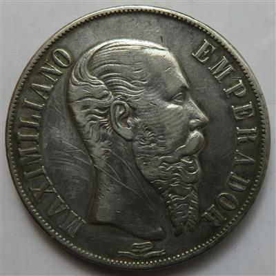 Mexiko, Maximilian I. 1864-1867 - Coins and medals