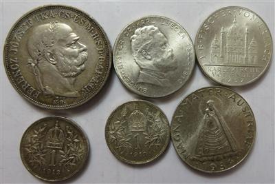 Österreich (ca. 50 Stück, davon ca. 27 AR) - Coins and medals