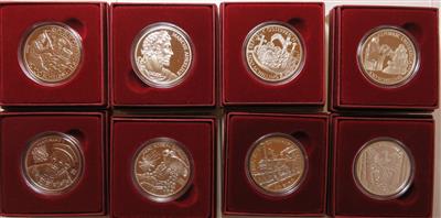 Österreich im Wandel der Zeit (8 AR) - Münzen und Medaillen
