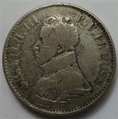 Preussen, Friedrich Wilhelm III. 1797-1840 - Mince a medaile