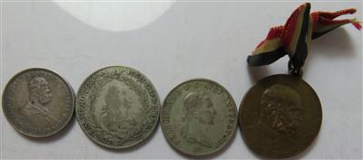 RDR / Österreich (12 Stück, davon 10 AR) - Mince a medaile