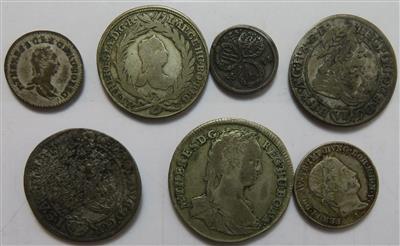 RDR / Österreich (7 Stück AR) - Münzen und Medaillen