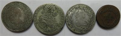 RDR / Österreich (ca. 34 Stück, davon 9 AR) - Münzen und Medaillen