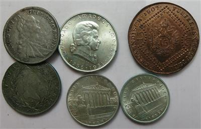 RDR / Österreich (ca. 80 Stück, davon ca. 14 AR) - Münzen und Medaillen