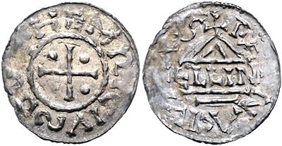 Regensburg, Heinrich I. 948-955 - Mince a medaile