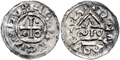 Regensburg, Heinrich II, 2. Regierung 985-995 - Monete e medaglie