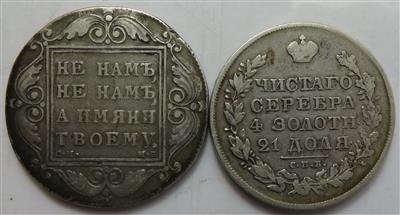 Russland - Monete e medaglie