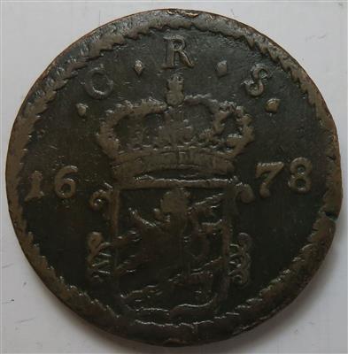 Schweden, Karl XI. 1660-1697 - Monete e medaglie