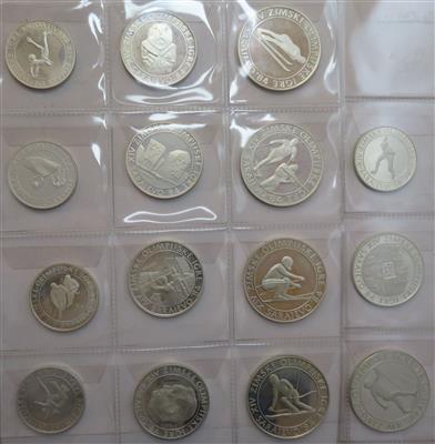 Yugoslawien- Olympische Spiele Sarajewo 1984 (15 AR) - Coins and medals