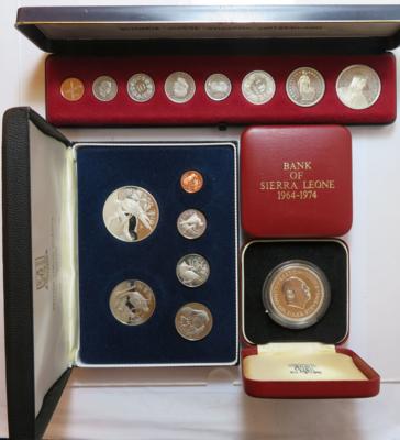 Alle Welt (ca. 14 Stück) - Coins and medals
