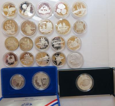 Alle Welt (ca. 22 Stück) - Coins and medals