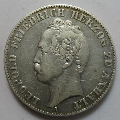 Anhalt- Dessau, Leopold Friedrich 1817-1871 - Coins and medals